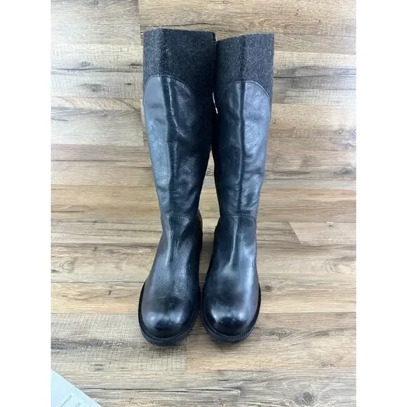 L.L. Bean Women’s Deerfield Leather/Wool Boots size 11 - Picture 3 of 12